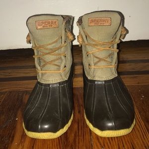 Sperry Top-sider Saltwater Duck Prints Rain Boot